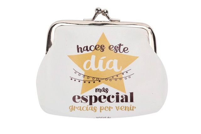 Monedero "Gracias por venir"