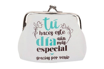 Monedero "Gracias por venir"