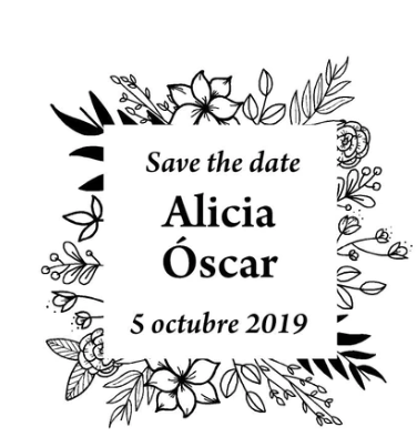 Sello personalizado eventos