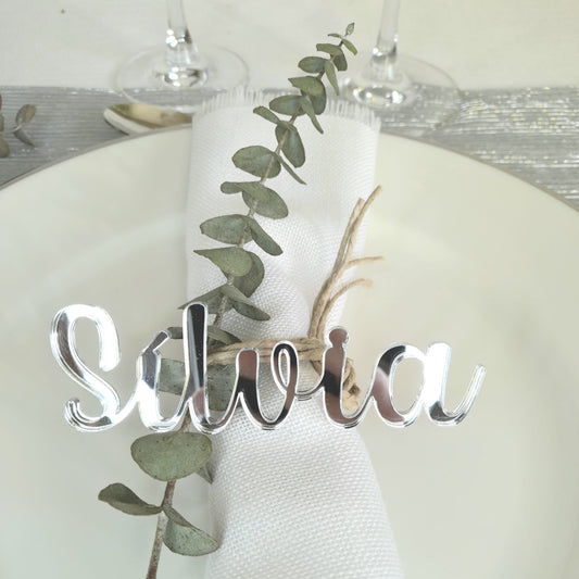 Marcasitio Espejo Plata