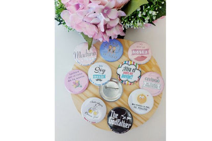 Pack chapas divertidas (50 unidades)