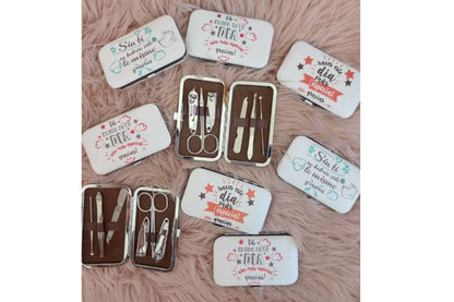 Set manicura "frases"