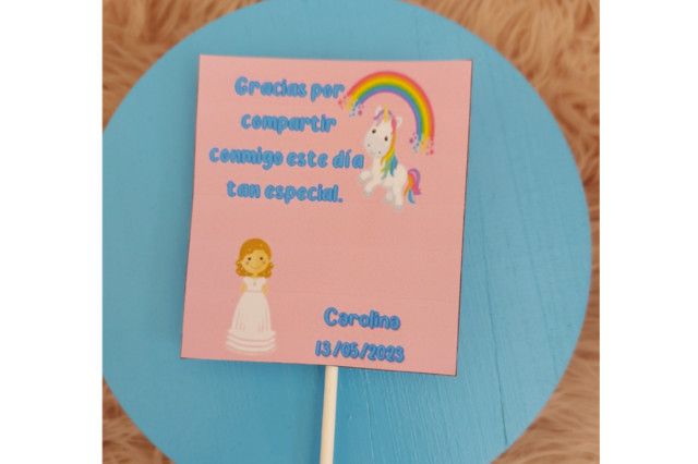 Piruleta de agradecimiento