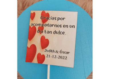 Piruleta de agradecimiento