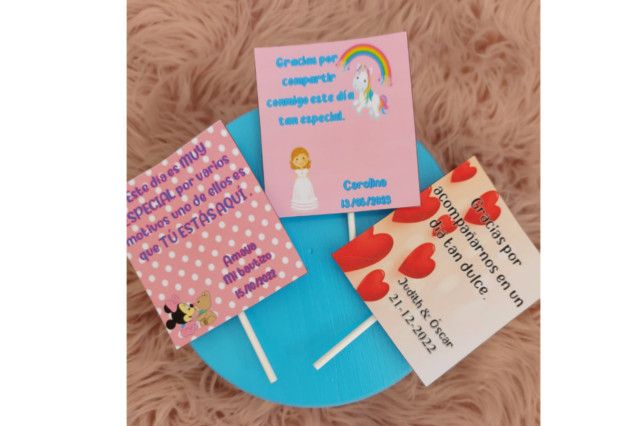 Piruleta de agradecimiento